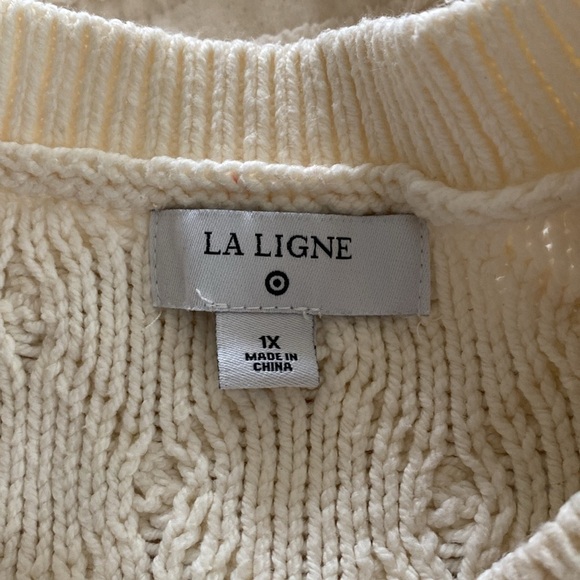La Ligne by Target Cable Knit Sweater in size 1X - Picture 6 of 8